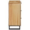 vidaXL Sideboard Brown 60 x 33 x 75 cm Solid Mango Wood
