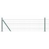 vidaXL Welded Wire Fence with Concrete Base 10 x 0.4 m (W x H)