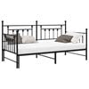 vidaXL Daybed Frame Black 100 x 190 cm Steel