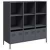 vidaXL Highboard&nbsp;Anthracite 101.5x39x103.5 cm Steel