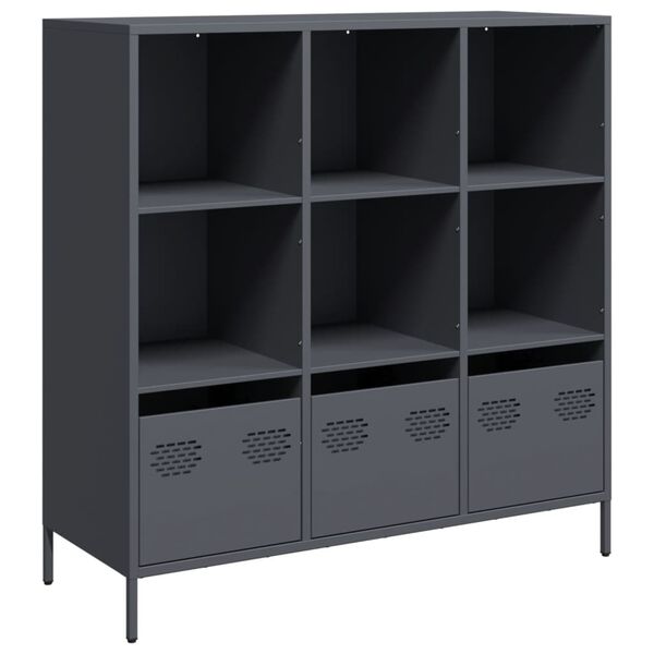 vidaXL Highboard&nbsp;Anthracite 101.5x39x103.5 cm Steel