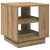 vidaXL Coffee Table Artisan Oak 40x40x43 cm Engineered Wood