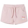 Kids' Shorts with Drawstring Mixed Light Pink 128