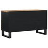 vidaXL TV Cabinet 80x33x46 cm Solid Wood Mango&Engineered Wood