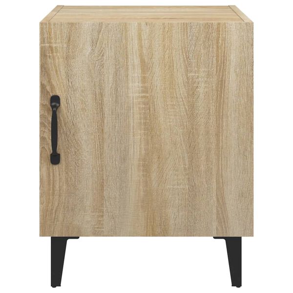 vidaXL Bedside Cabinet Sonoma Oak Engineered Wood