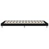 vidaXL Bed Frame without Mattress Black 90x200 cm Engineered Wood
