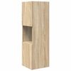 vidaXL Corner Cabinet Sonoma Oak 30.5x30x95cm Engineered Wood