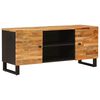 vidaXL TV Cabinet with Storage Brown 105 x 33 x 46 cm Solid Mango Wood