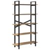 vidaXL Bookshelf Artisan Oak 100 x 33.5 x 178 cm Engineered Wood