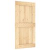 vidaXL Sliding Door with Hardware Set 100x210 cm Solid Wood Pine