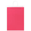 vidaXL Paper Bags 250 pcs with Handles Pink 32x17x44 cm