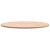 vidaXL Table Top &Oslash;90x2.5 cm Round Solid Wood Beech