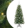 vidaXL Artificial Christmas Tree Green 150 cm PE and PVC