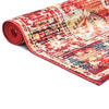 vidaXL Rug Red 160x230 cm PP
