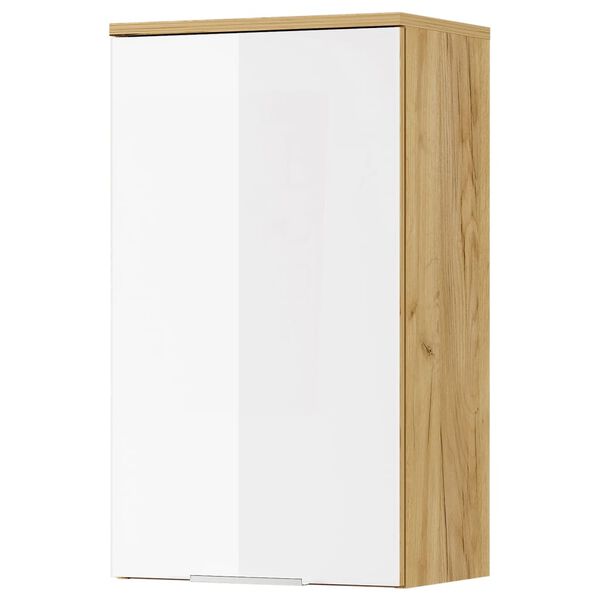 Germania Bathroom Wall Cabinet GW-Avino 27x39x68 cm Navarra-oak and White