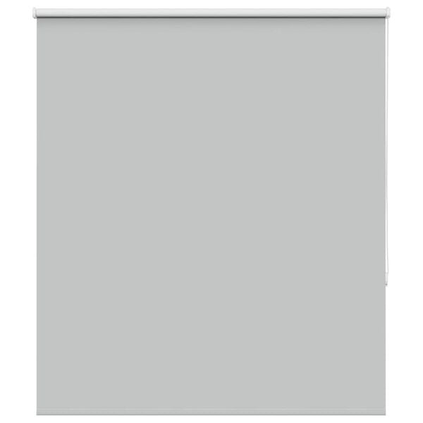 vidaXL Roller Blind Blackout Light Grey 120x175 cm Fabric Width 116.6 cm Polyester