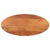 vidaXL Table Top 90x40x3.8 cm Oval Solid Wood Acacia