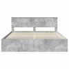 vidaXL Bed Frame with Headboard Concerte 180 x 200 cm Engineered wood