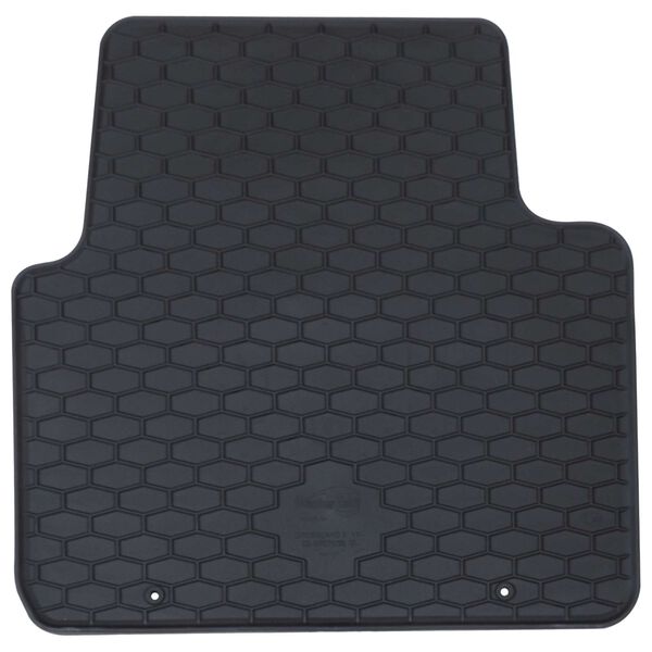 vidaXL Car Mat 4 pcs Black suitable for CITROEN C3 AIRCROSS 2017-