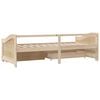 vidaXL 3-Seater Day Bed without Mattress Solid Pinewood 90x200cm