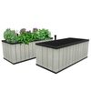 Keter Garden Planter Sequoia Large Grey PP 240933