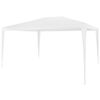 vidaXL Party Tent | White | Polyethylene roof and steel frame | 3x4 metres