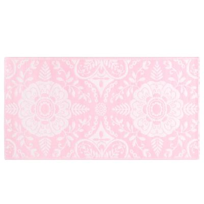 vidaXL Outdoor Carpet Pink 120x180 cm PP