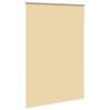 vidaXL Roller Blind Blackout Beige 165x230 cm Fabric Width 161.6 cm Polyester