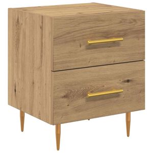 vidaXL Bedside Cabinet Artisan Oak 40 x 35 x 47.5 cm Engineered Wood