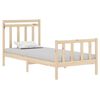 vidaXL Bed Frame without Mattress 90x190 cm Single Solid Wood