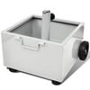 vidaXL Outdoor Umbrella Stand Plant Pot White