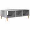 vidaXL Coffee Table Grey Sonoma 102 x 55 x 35 cm Engineered Wood