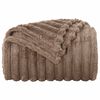 vidaXL Throw Blanket Camel 270 x 240 cm Fleece