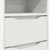 vidaXL Bedside Table White 40 x 30 x 467 cm Engineered Wood