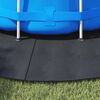 vidaXL Pool Ground Sheet Folding Black &Oslash; 458 cm Non-woven Fabric