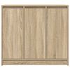 vidaXL Sideboard Sonoma Oak 85x34x76 cm Engineered Wood