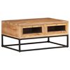 vidaXL Coffee Table 90x60x40 cm Solid Acacia Wood