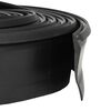 vidaXL Garage Door Seal Black 52 x 2 mm 5 m PVC