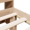 vidaXL Bookcase Bed without Mattress 100x200cm Solid Wood Pine
