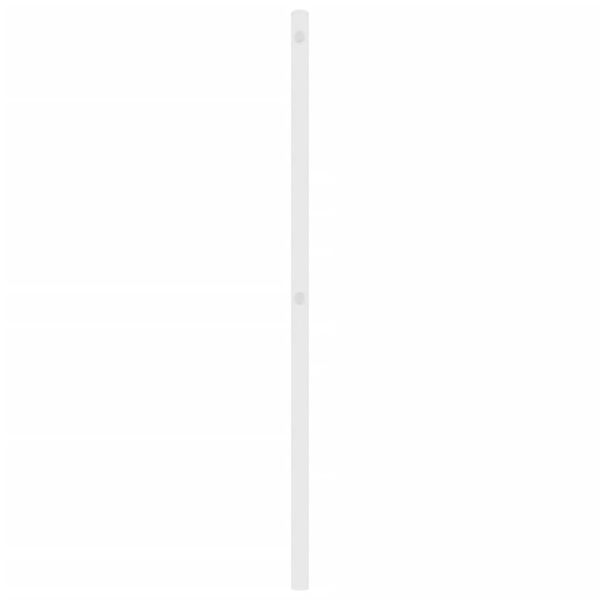 vidaXL Metal Replace Headboard White 160 cm