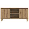 vidaXL TV Cabinet Artisan Oak 102x35x50 cm Engineered Wood