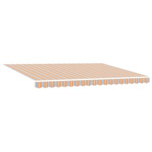 vidaXL Retractable Awning Multicolour 450 x 300 cm