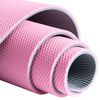 Pure2Improve Yoga Mat 173x58x0.6 cm Pink and Grey