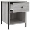 vidaXL Bedside Cabinets 2 pcs Grey Sonoma 40x42x50 cm Engineered Wood