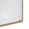 vidaXL LED Bathroom Mirror Wall-mounted Artisan Oak 40 x 37 x 8.5 cm