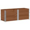 vidaXL Pallet Collars 3 pcs Brown 150x50 cm Solid Wood Pine
