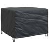 vidaXL Furniture Cover Plain Black 100 x 100 x 70 cm 420D