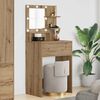 vidaXL Bedroom Dressing Tables Artisan Oak 80 x 39.6 x 135 cm