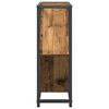 vidaXL Wine Rack Old Wood 51 x 18 x 52.5 cm Engineered Wood