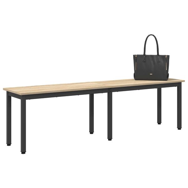 vidaXL Bench Sonoma 160 x 35 x 45 cm Engineered Wood